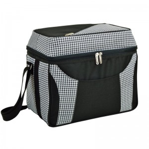 Picnic at Ascot 36 Can Houndstooth Dome Top Cooler PVQ1591